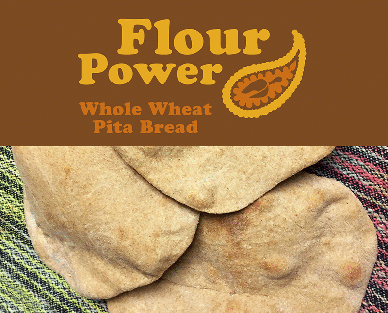 Flour Power Whole Wheat Pita